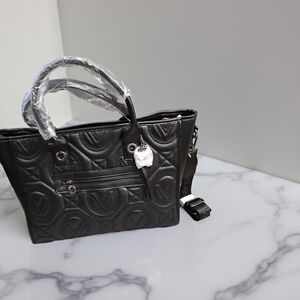 NWT Valentino Orlandi Elegant Black Tote
